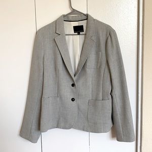 Plus Gray Blazer by Banana Republic | Super Cute